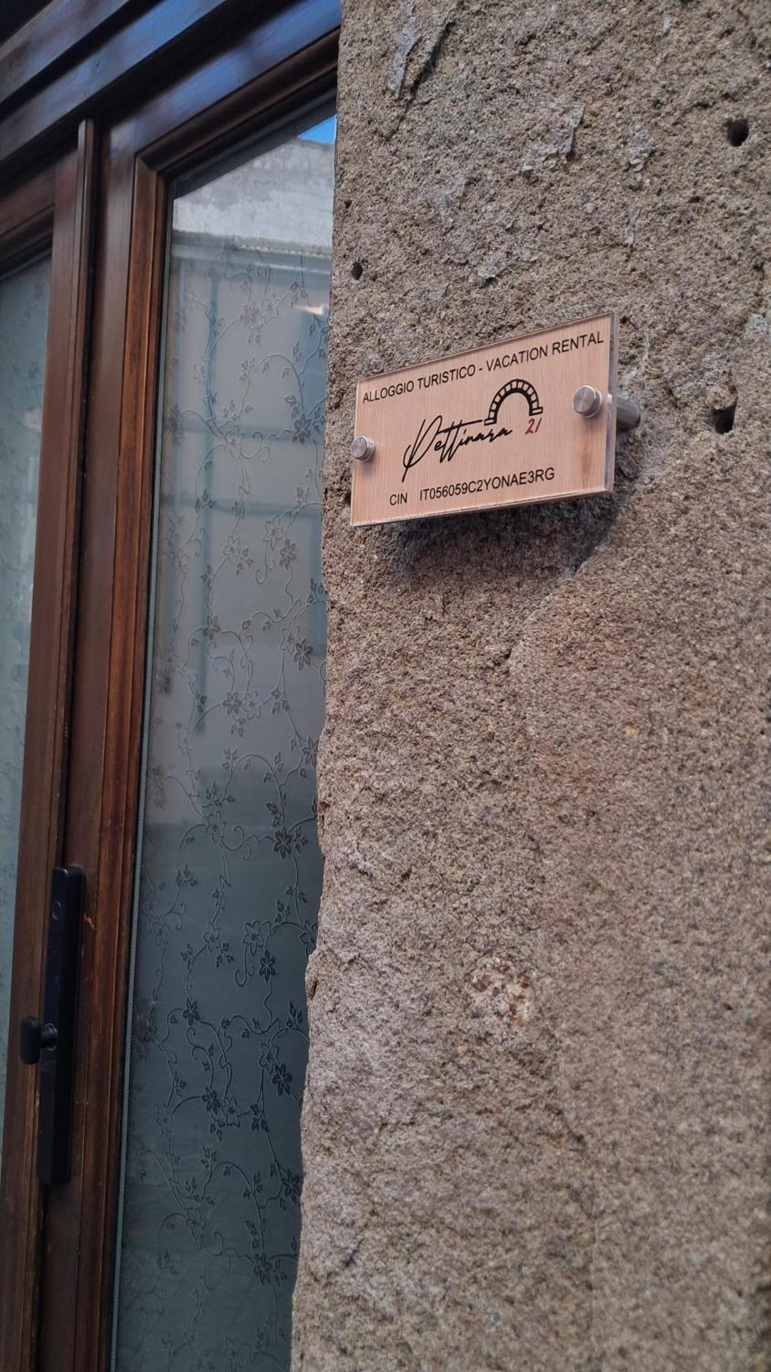 Ferienwohnung Pettinara 21 Viterbo Exterior foto